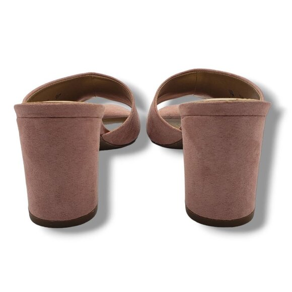 Circus by Sam Edelman Suzanna Mules Womens 7 Cameo Pink Microsuede - Picture 6 of 9